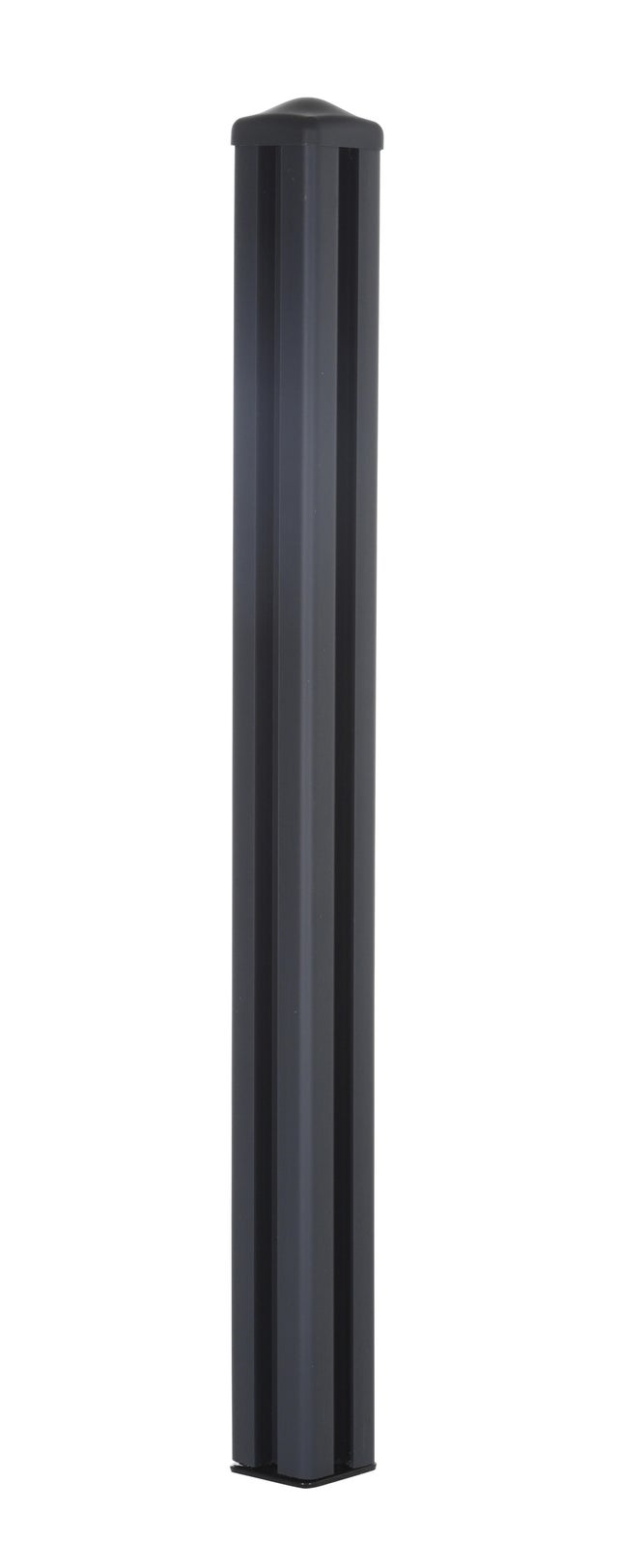Kit poteau 4D P-mex gris Haut.230 cm