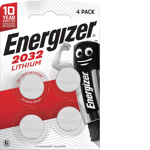 4 Piles Lithium Cr2032 - ENERGIZER