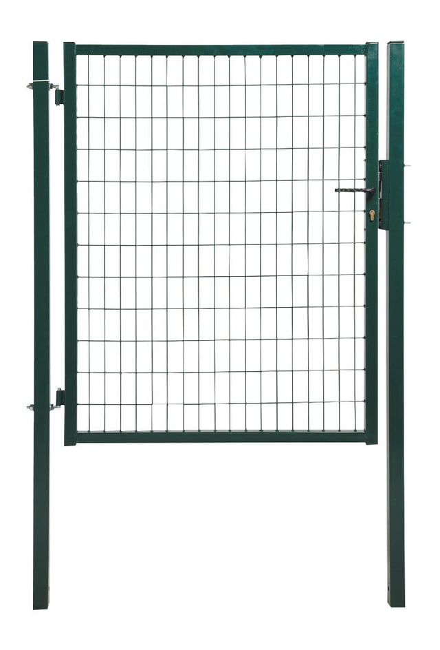 Portillon grillagé eco vert H.120 x l.100 cm - MRT