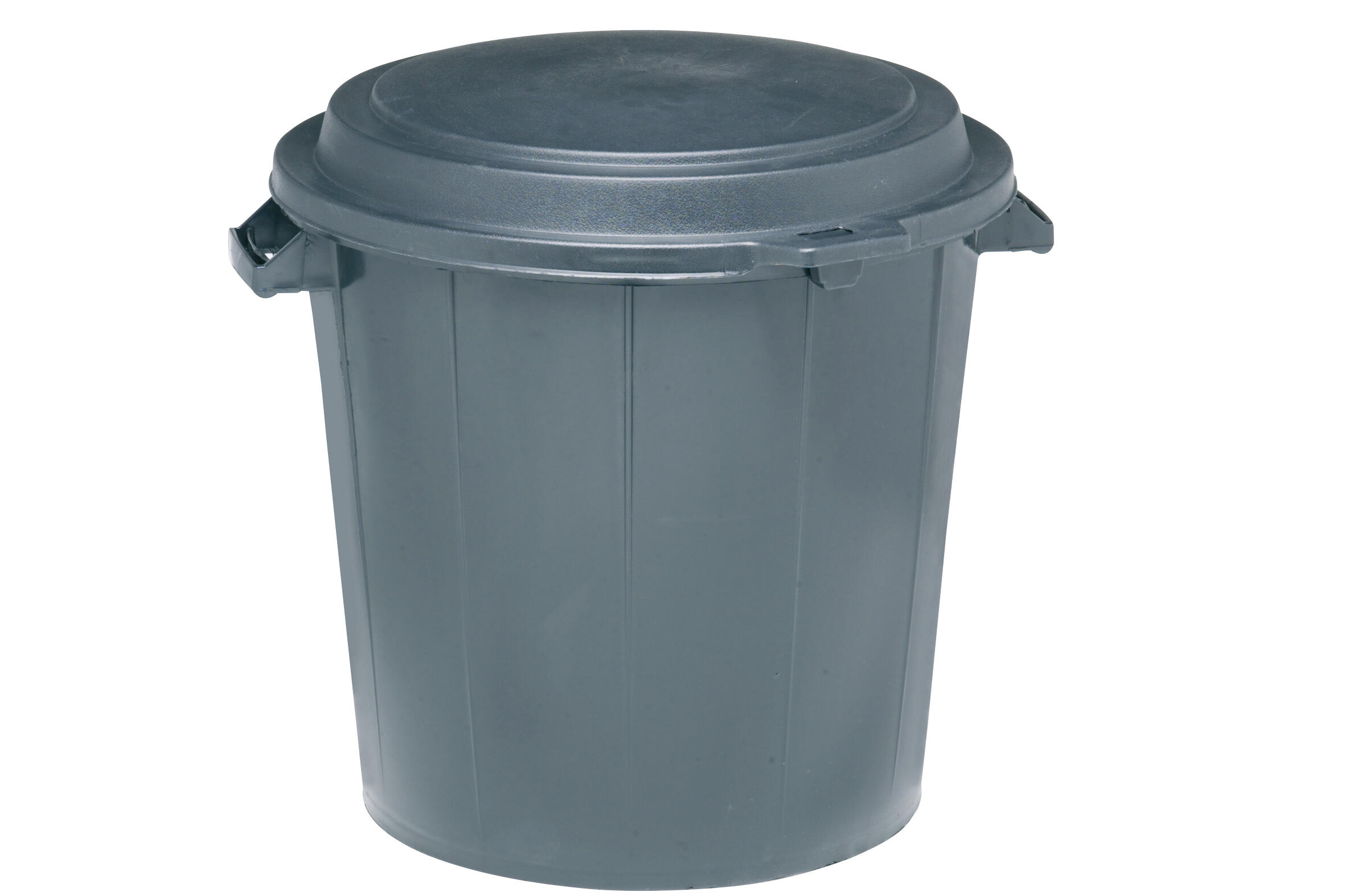 Poubelle De Recyclage Mince 87L Avec Couvercle - Gris Et Coloré - Gain De Place - Chabrias Ltd