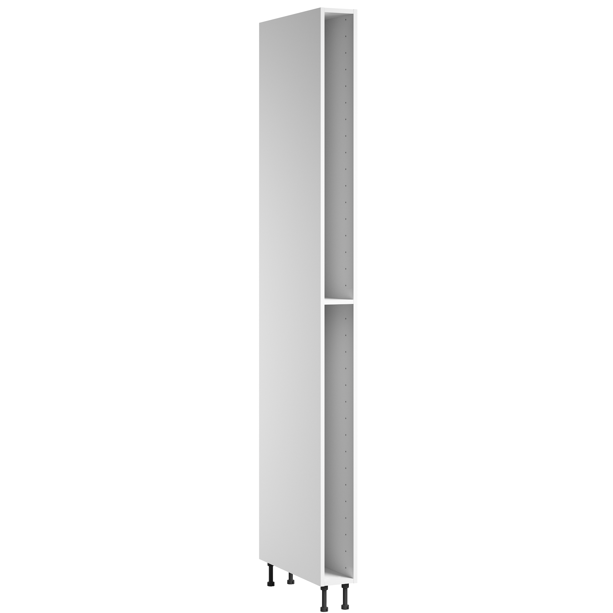 Colonne de cuisine l.15 x H.211,20 x P.56 cm Blanc - 2
