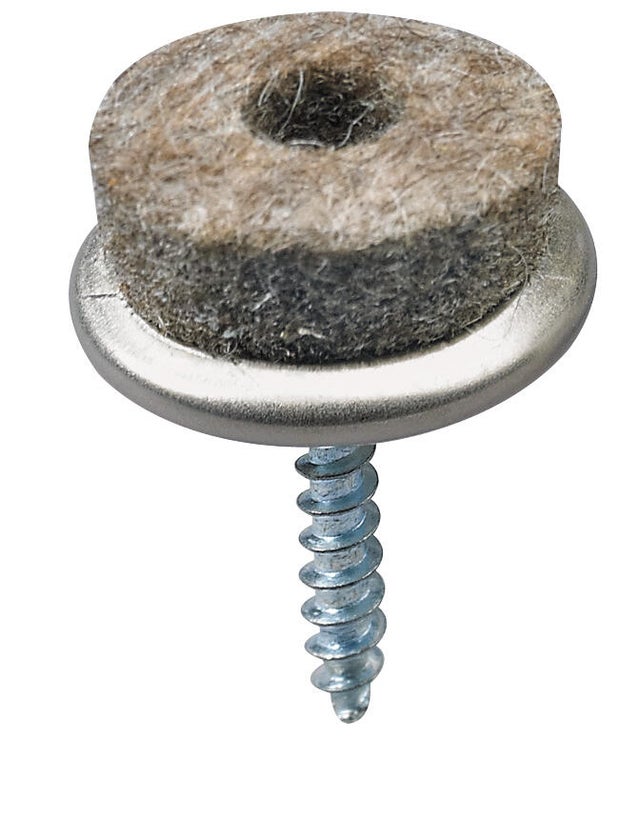 Patins à visser 20 mm 9 pièces - HETTICH