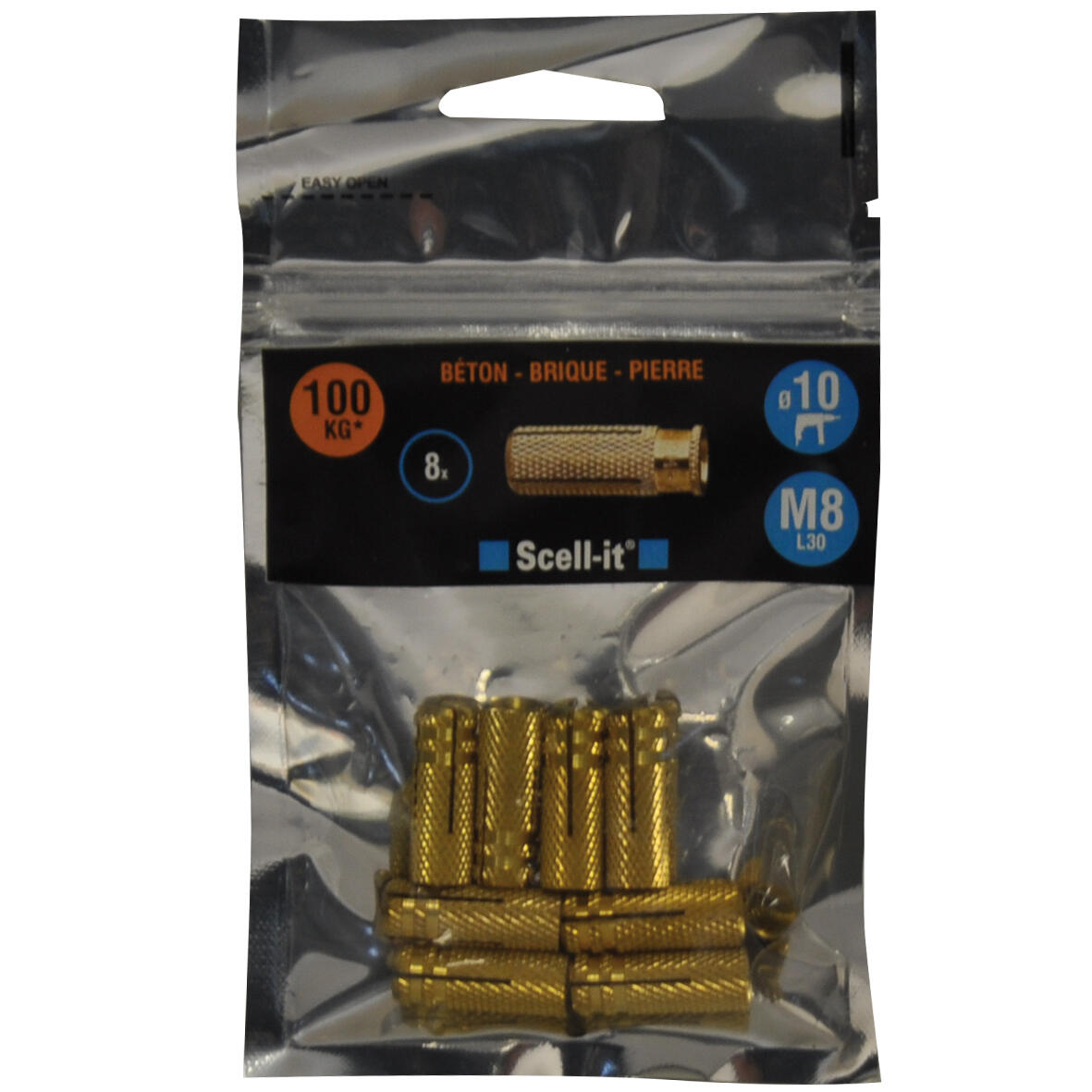 Chevilles laiton m7 x20 - SPIT