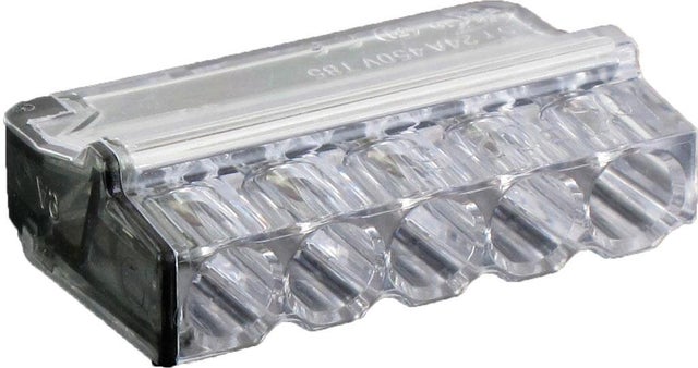 Bornes transparentes mini 5 entrées 100 pièces - BLM 
