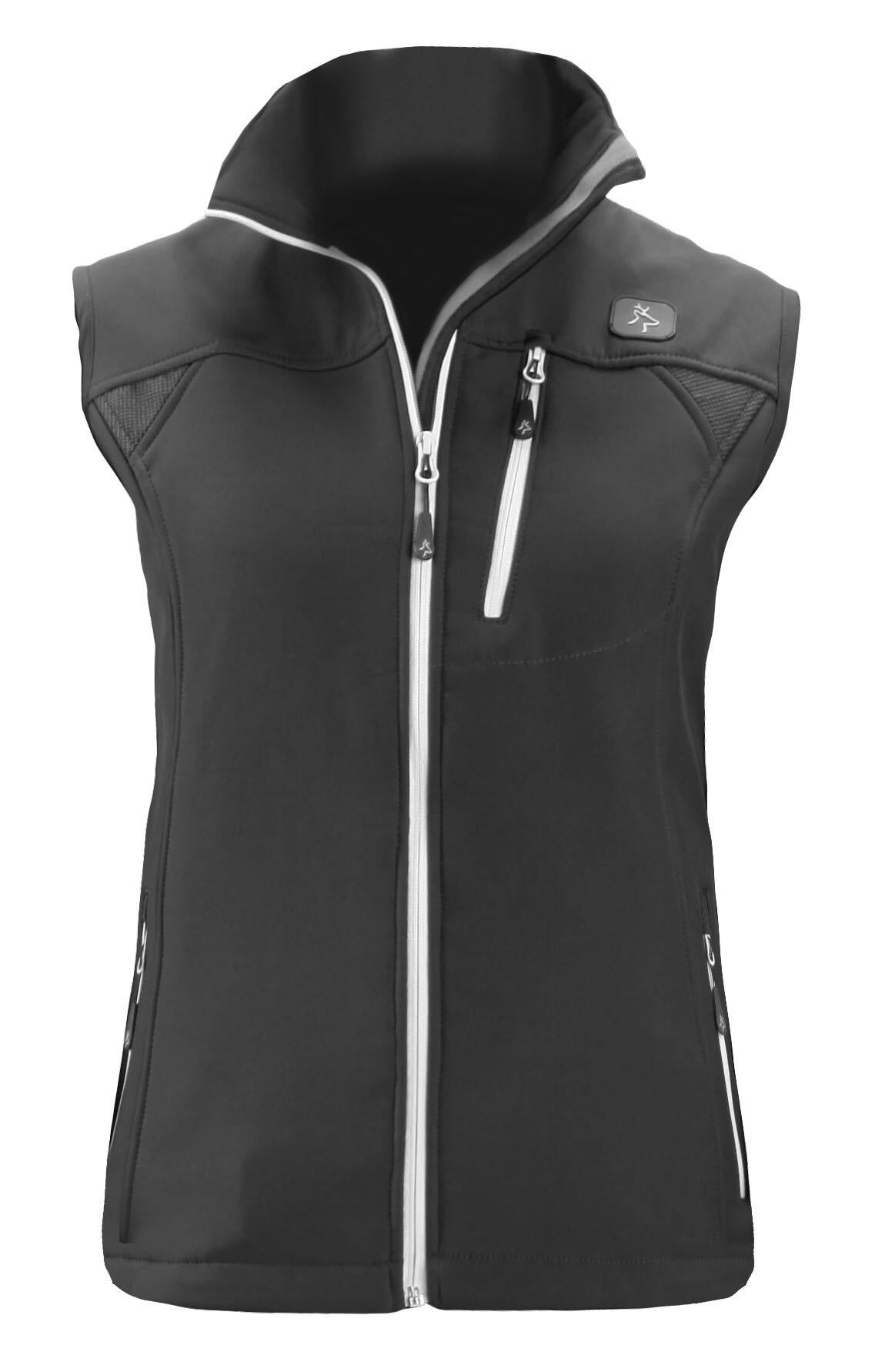 Gilet de travail sans manches noir Softshell KAPRIOL Bricoman