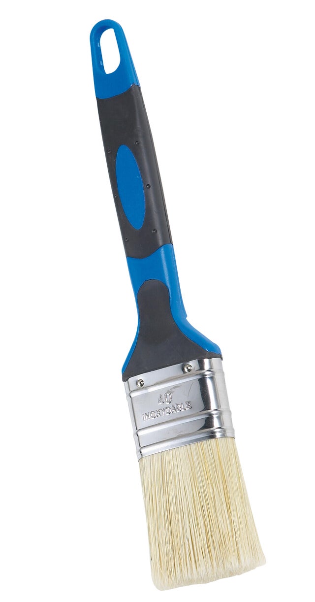Pinceau brosse plat pour peinture acrylique l.40 mm - KENSTON