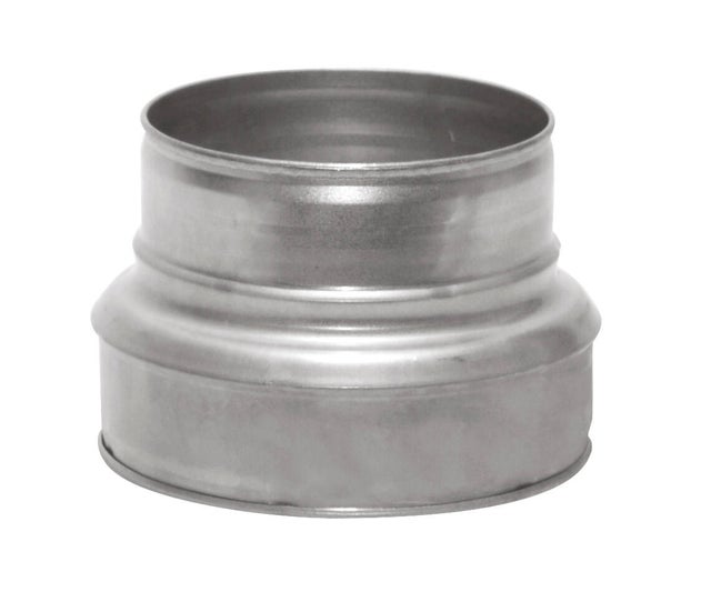 Réduction Métallique 150-125 Mm - Raccord Robuste Pour Système D'Extraction Et Ventilation