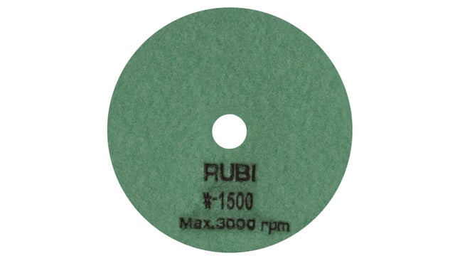 Disque polissage poncage sec Diam.100 mm GR1500 - 62975 RUBI