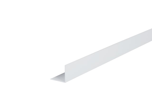 Cornière en PVC blanc 25 x 25 mm Long 2.60 m