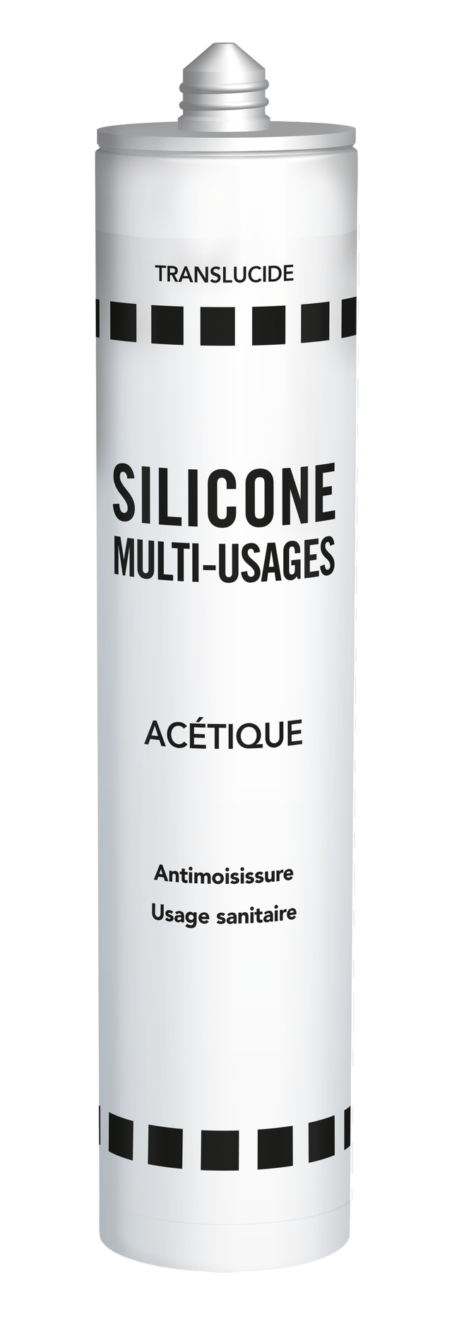 Silicone sanitaire anti moisissures transparent 300 ml