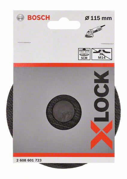 Plateau ponçage velcro avec pin pour meuleuse  spécial disque non tissé scm Diam.115 mm - BOSCH - 5