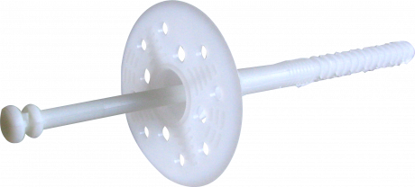 Cheville à frapper pour isolants Long.40 mm lot de 300 - ING FIXATIONS