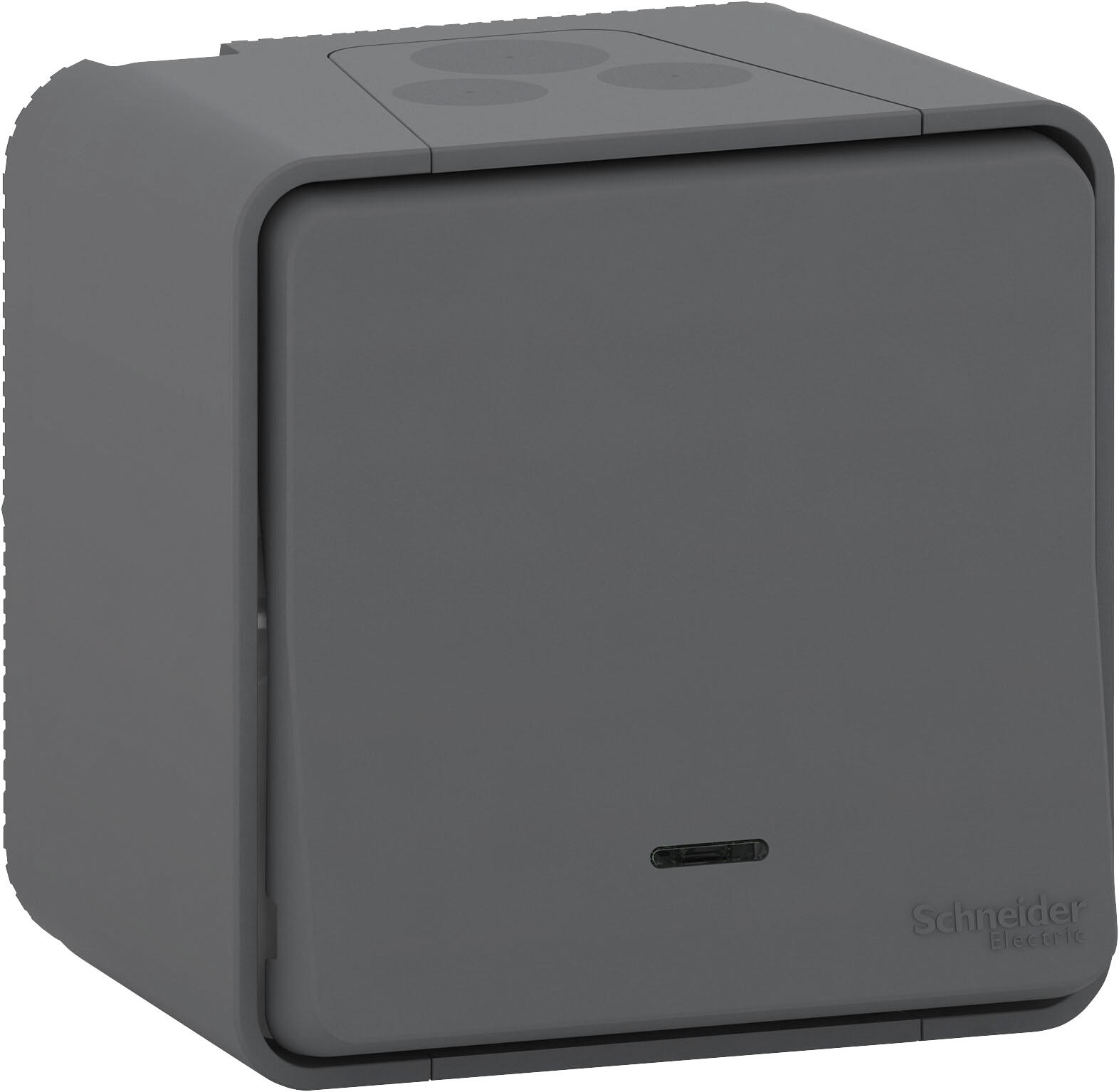 Bouton poussoir axial