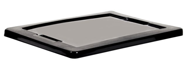Couvercle pour bac de rangement 20 L noir - EDA
