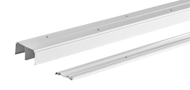 Kit rails 3600 mm haut et bas - Blanc