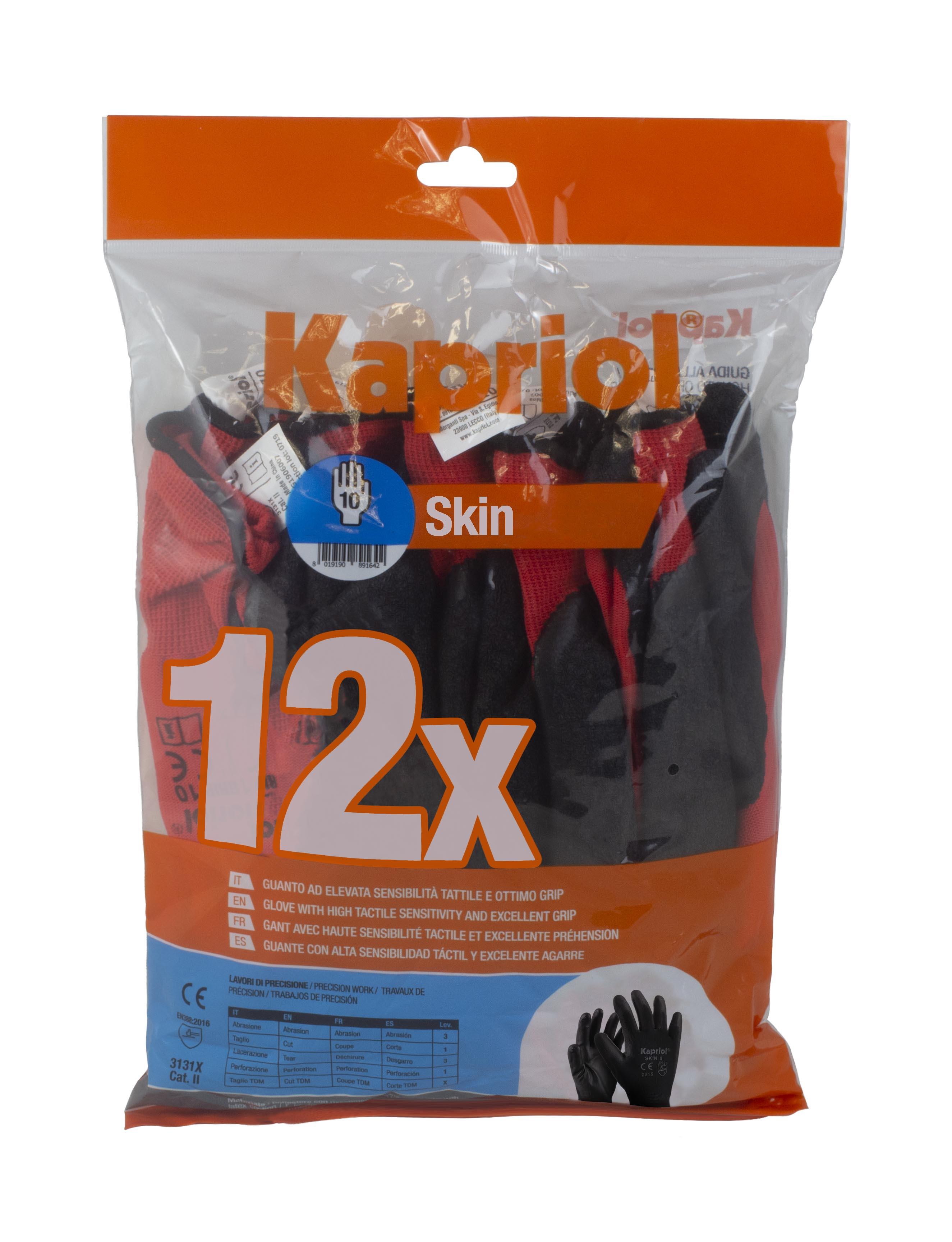 Gants de protection pour travaux de précision T.9 Lot de 12 - KAPRIOL - 2