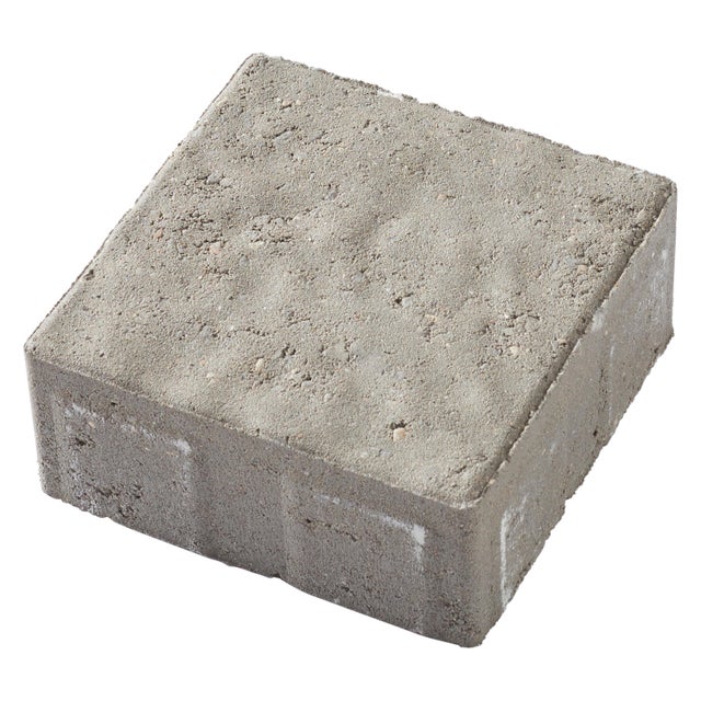 Pavé gris L.15 x l.15 x Ep.6,3 cm, le m²