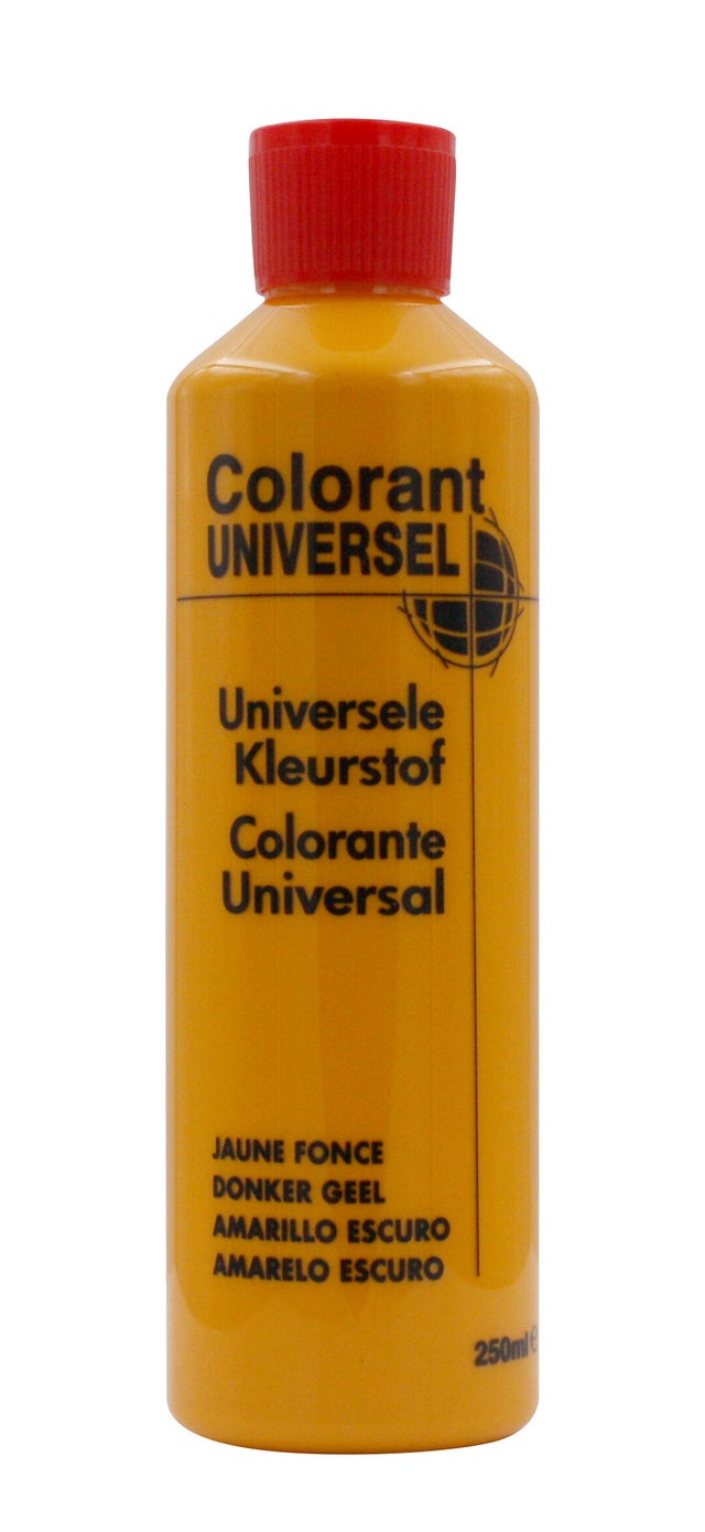 Colorant universel pour peinture aqueuse ou solvantée jaune fonce 250 ml - RICHARD COLORANT