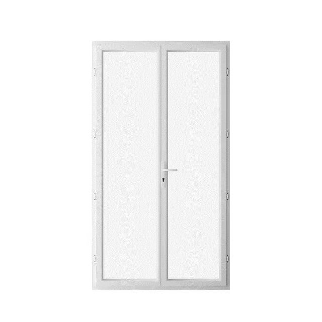 Porte-fenêtre PVC H.215 x l.120 cm 2 vantaux blanc