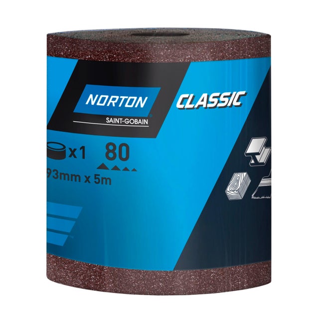 Papier abrasif en rouleau grain 120 - NORTON