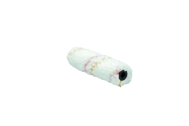 Manchon patte de lapin microfibre 10 mm Long.110 mm pour mur et plafond, vernis, laque et traitement bois - ROULOR (lot de 2)