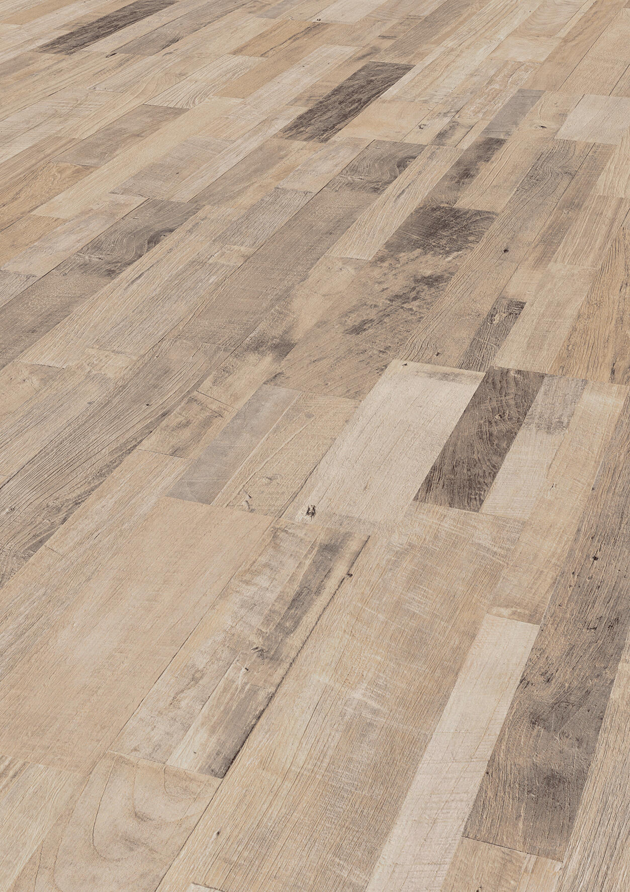 Sol stratifié chêne naturel Country MOD 10 AC4 Ep. 8 mm L. 128,5 x l. 19,2 cm -KRONOSPAN  - 2