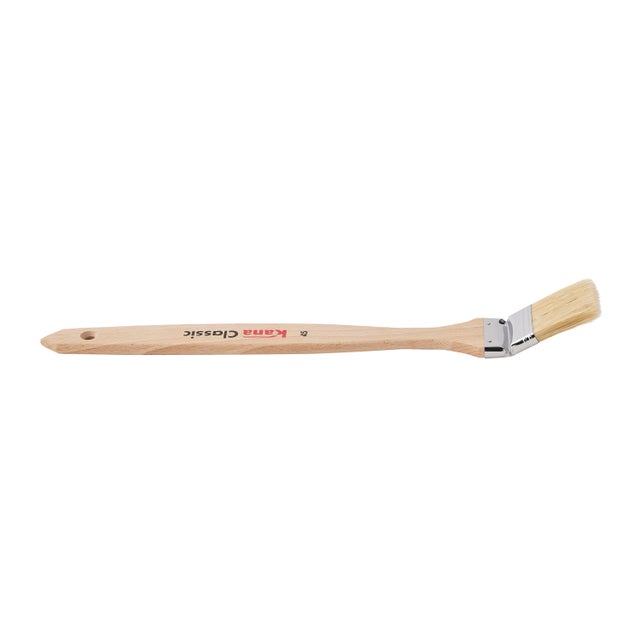 Pinceau brosse radiateur coudé sur plat toute peinture l.45 mm - KANA