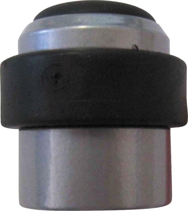 Butoir de sol à visser aluminium argent H.38 x D.36 mm - CHAINEY