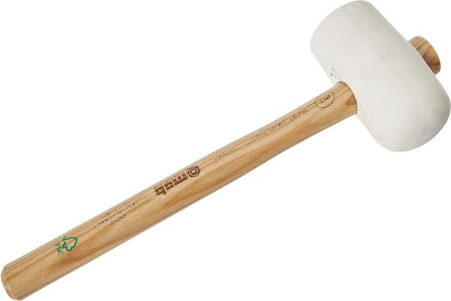 Maillet caoutchouc blanc
