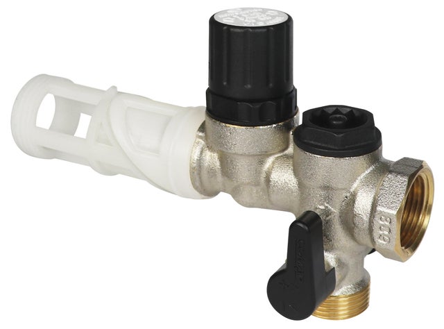 Groupe de sécurité inox avec garde air tournante 15 x 21 (1/2