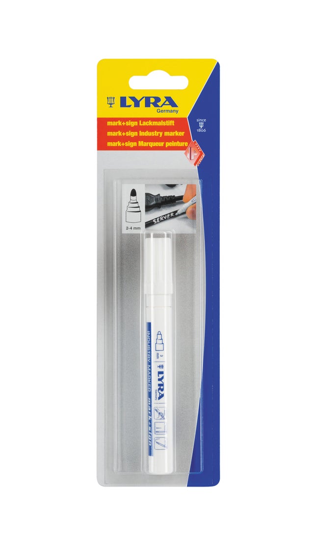 Marqueur peinture blanche Industry Marker - LYRA 