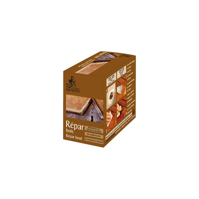 Kit de réparation parquet 500 ml + 150g  - LES ANCIENS EBENISTES