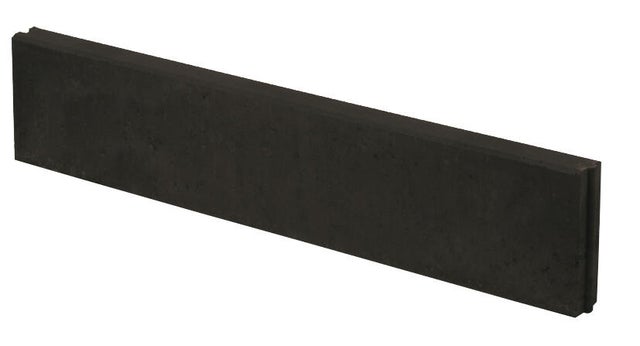 Bordure P2 noire Ep.6 x H.20 x L.100 cm