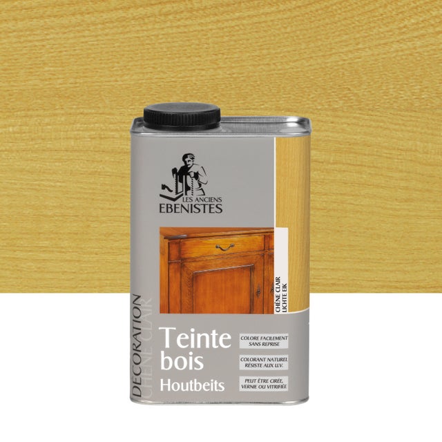 Teinte bois chêne clair  950 ml - LES ANCIENS EBENISTES