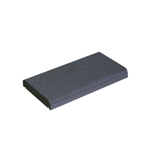 Couvre mur plat gris L.50 x l.27,5 x Ep.5 cm