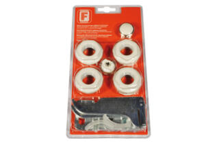 KIT DE FIXATION POUR RADIATEUR SIMUN ET EXTRATHERMSERIR avec Bouchons et reductions 1/2