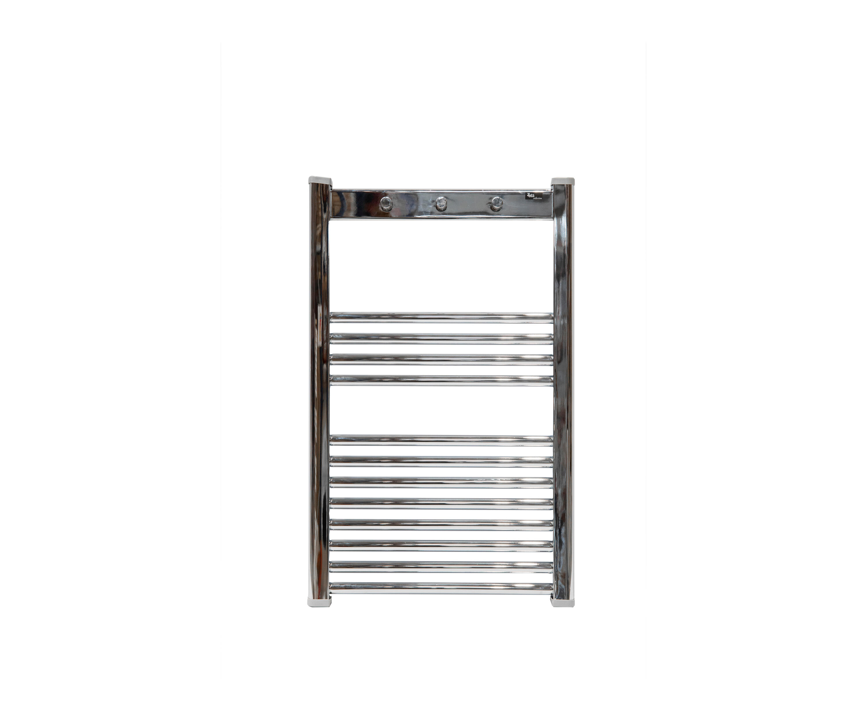 Radiador toallero de agua cicsa comodo 80x50 acabado cromado 45 entre ejes