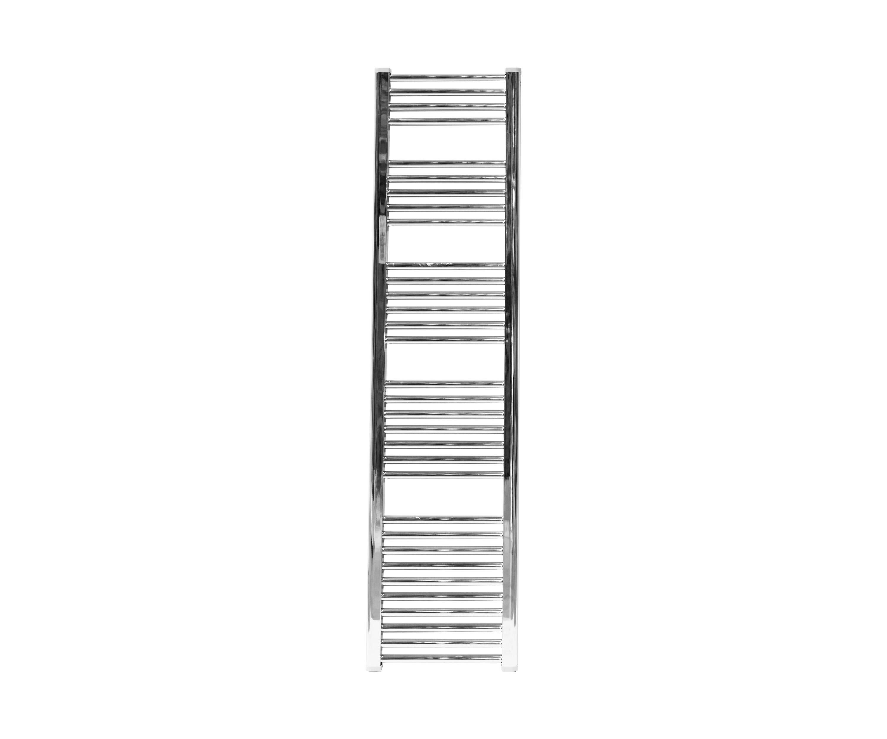 Radiador toallero de agua cicsa zeta-t 160x55 acabado cromado 50 entre ejes