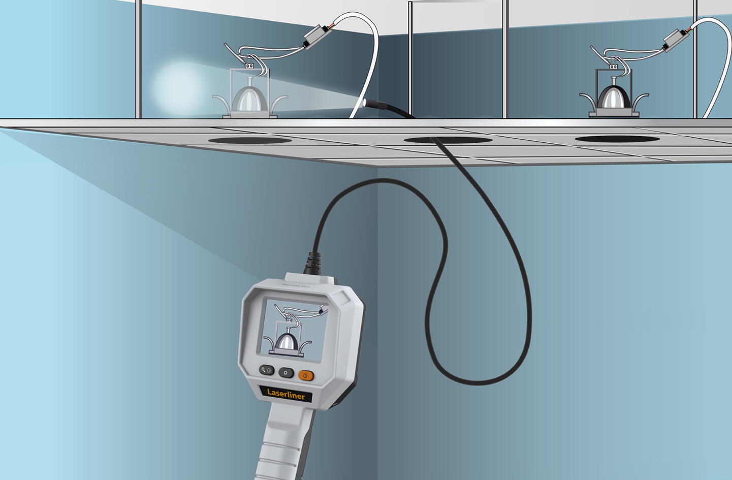 Cámara de inspección LASERLINER VideoScope Micro - 7