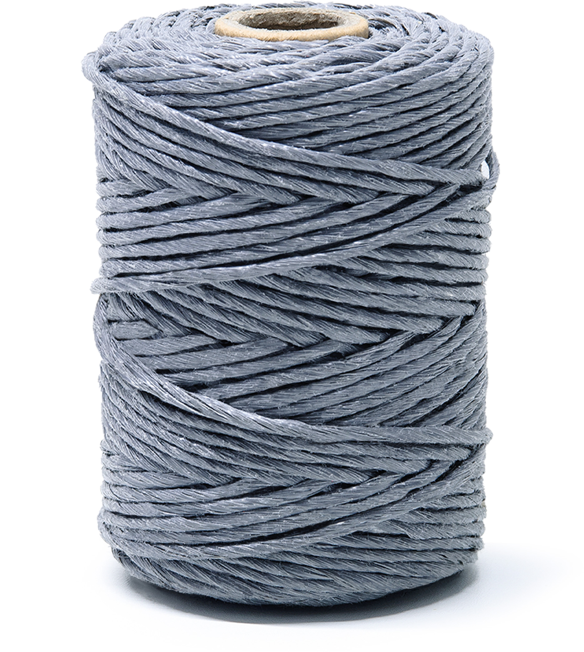 Cuerda rafia de polipropileno color gris 1,7mm grosor y 420 m de longitud