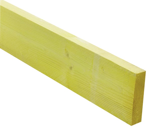 Bastaing (solive) Long.4 m 38x150 mm classe 2 sapin traité 