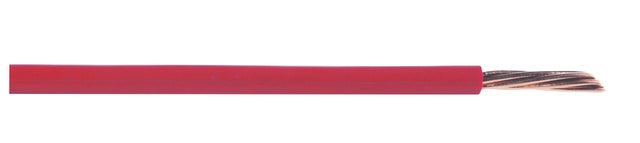 Fil électrique HO7VR 6 mm² rouge au mètre (1/2t) - NEXANS FRANCE 