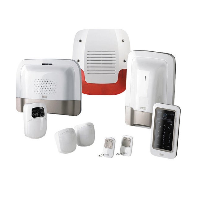 Alarme maison intrusion intérieur / extérieur san fil connectée Kit Tyxal + DELTA DORE