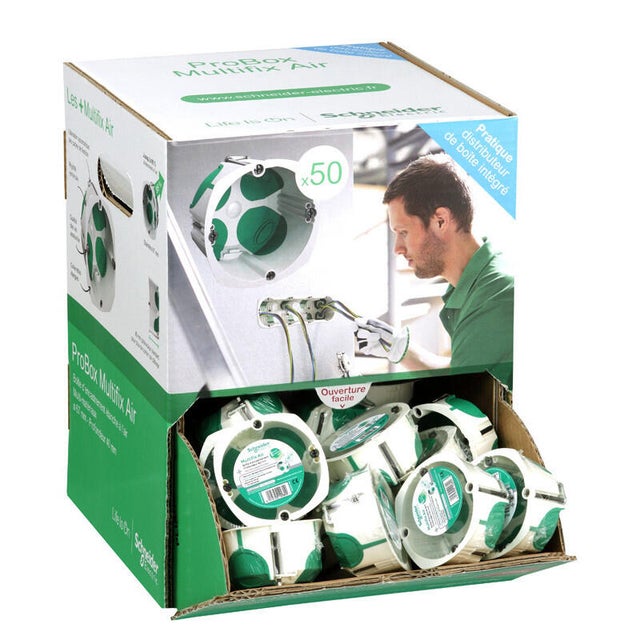Multifix air 50 boîtes simples Prof.40 mm - SCHNEIDER ELECTRIC