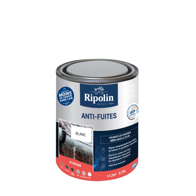 Revêtement anti-fuite blanc 0,75 L - RIPOLIN
