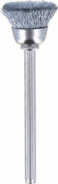 Lot de 2 brosses acier boisseau - DREMEL