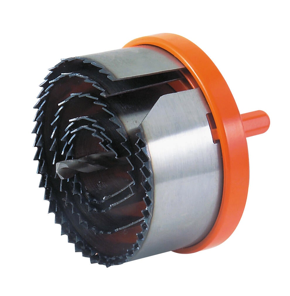 Scie cloche multi-lames pour bois et plastique Diam.28 à 75 mm - WOLFCRAFT - 7