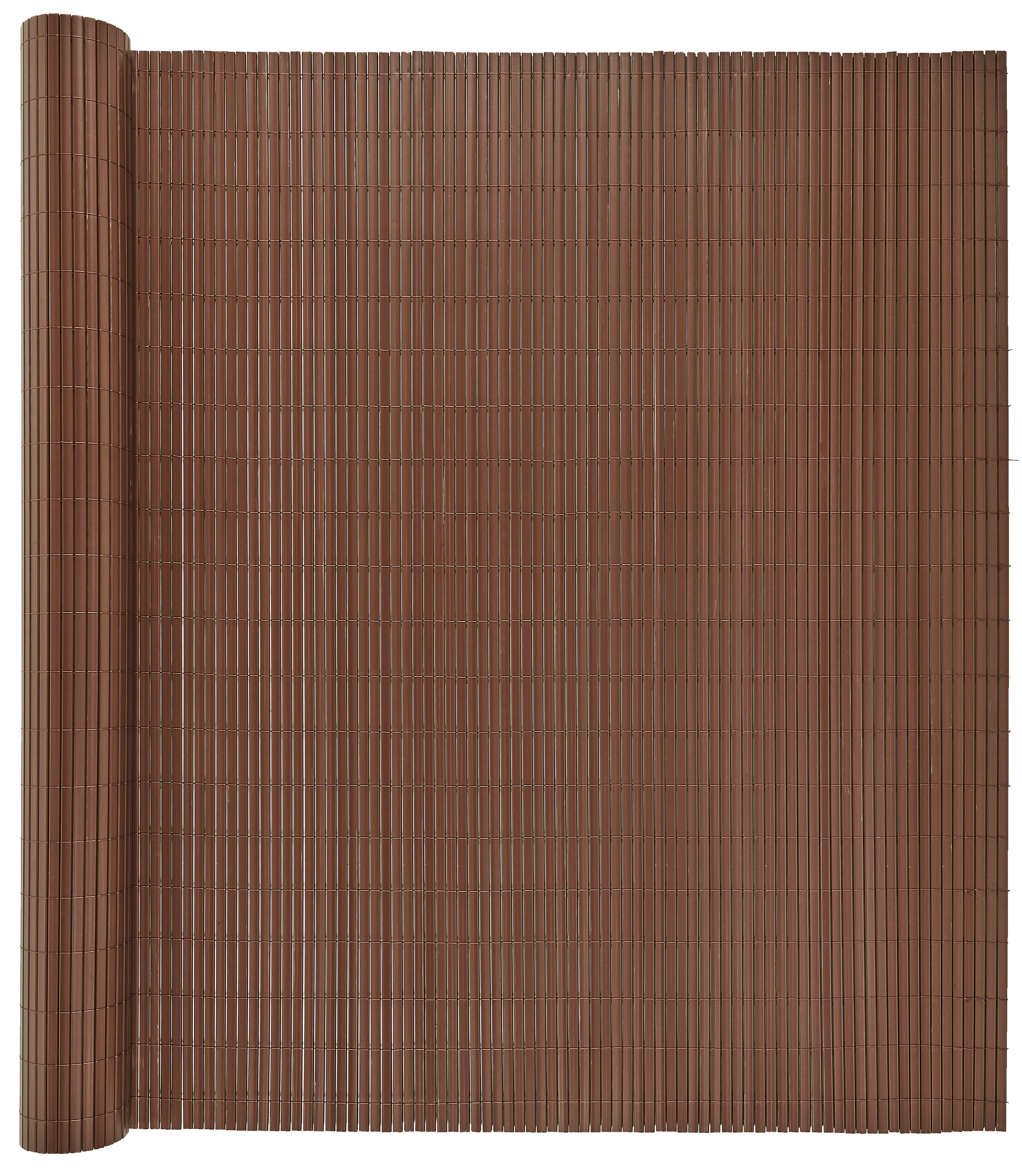 Cañizo de ocultación de PVC marrón de 1,5 x 5 m NATERIAL - 2