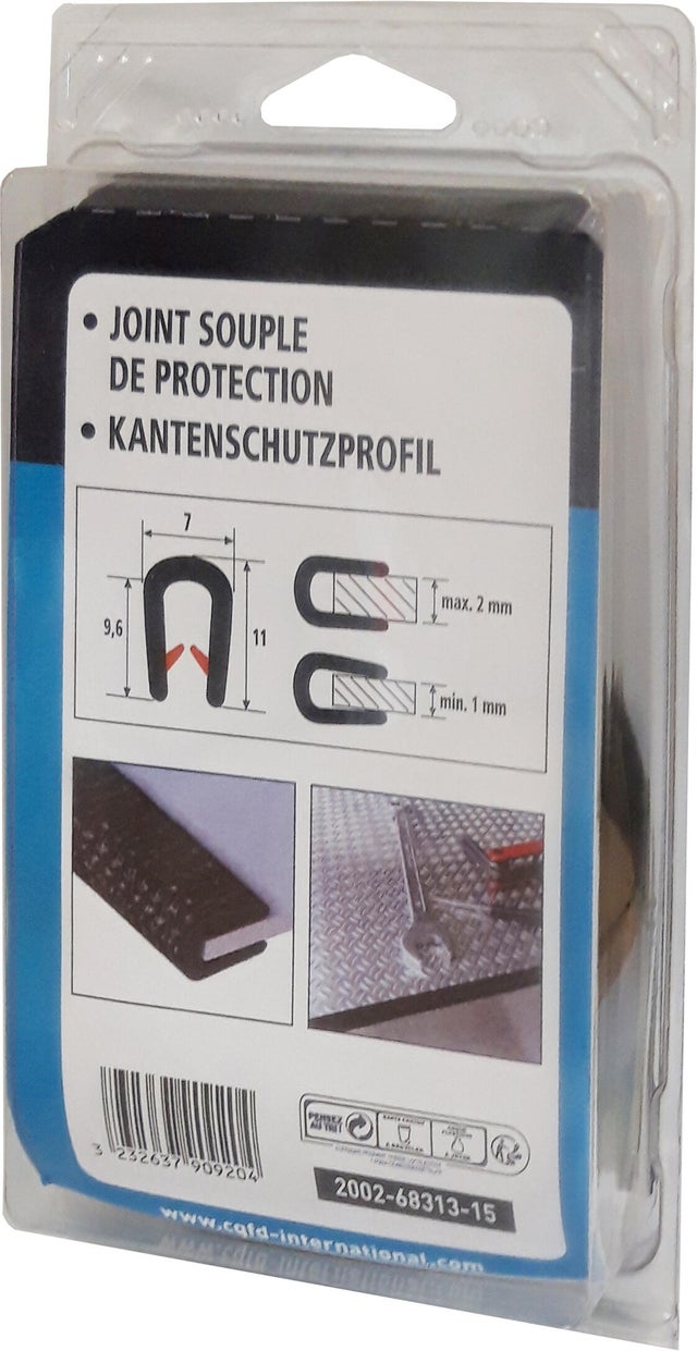 Joint souple de protection pvc armé L. 150 cm