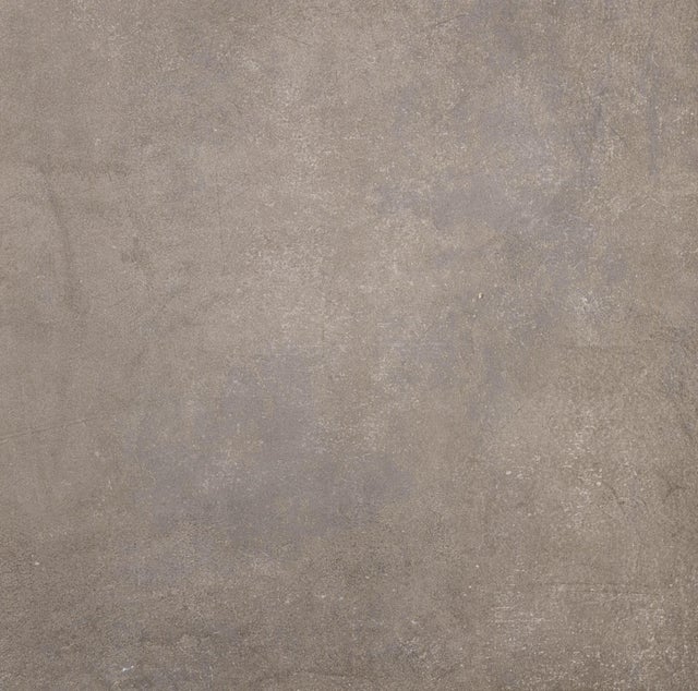 Carrelage sol intérieur effet métal l.45x L.45cm - Platine Acier